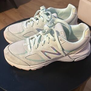 New Balance Big Kids' Mint Green Sneakers
